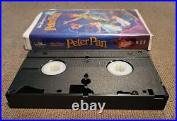 Walt Disney's Classics Peter Pan VHS Black Diamond Edition 1990 #960