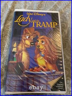 Walt Disney's Lady and the Tramp Animated Classic Black Diamond (1998 VHS Tape)