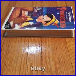 Walt Disney's Pinocchio Black Diamond Classic VHS Rare