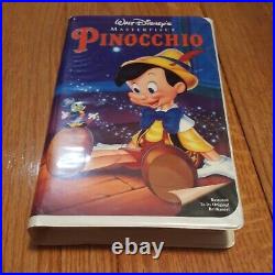 Walt Disney's Pinocchio Black Diamond Classic VHS Rare