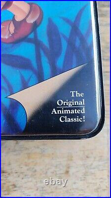 Walt Disney's Pinocchio (VHS, 1985) BLACK DIAMOND CLASSICS PADDED CLAMSHELL Orig