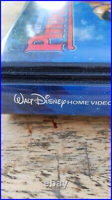 Walt Disney's Pinocchio (VHS, 1985) BLACK DIAMOND CLASSICS PADDED CLAMSHELL Orig