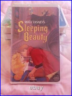 Walt Disney's Sleeping Beauty VHS Video Tape Black Diamond Classics VTG RARE