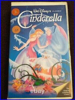 Walt Disney's The Classics Black Diamond Edition Cinderella in VHS 410-Used
