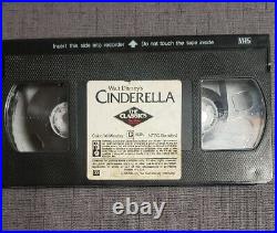 Walt Disney's The Classics Cinderella VHS Tape Black Diamond Edition #410