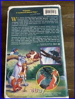 Walt Disney's The Fox and The Hound'Black Diamond Classics' VHS Rare