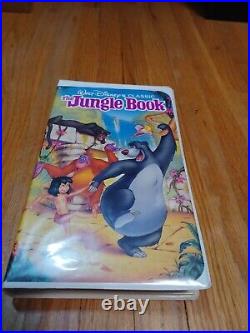 Walt Disney's The Jungle Book Black Diamond Classic VHS Rare