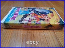 Walt Disney's The Jungle Book Black Diamond Classic VHS Rare