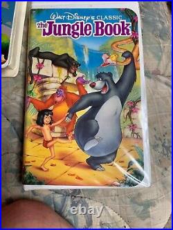 Walt Disney's The Jungle Book Black Diamond? Classics #1122 (1967) (VHS, 1992)