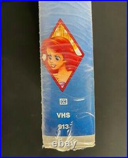 Walt Disney's The Little Mermaid Vintage Classic Black Diamond VHS Tape Sealed