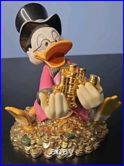 Walt Disney's WDCC Scrooge McDuck 30th Anniversary Money Money Money 1997