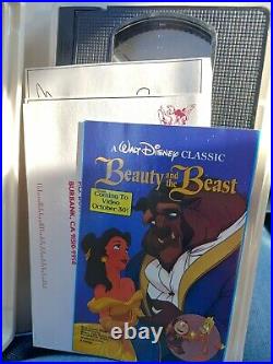 Walt disney Classic The Rescuers VHS Black Diamond Rare Edition #1399 Wow