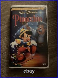 Walt disney classics And Gold Masterpiece vhs tapes