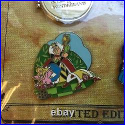 Walt's Classic Collection Alice in Wonderland 4 Pin Set Disney Pin 79457