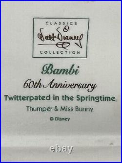 Wdcc Bambi Twitterpated In The Springtime Thumper And Miss Bunny