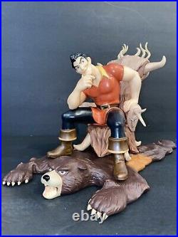 Wdcc Beauty and the Beast Gaston Scheming Suitor MIB withcoa
