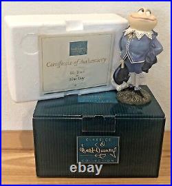 Wdcc Disney 2000 Mr Toad Blue Boy Limited Edition 1188/1500 Figurine Box Coa