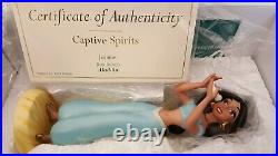 Wdcc Disney Aladdin Jasmine Captive Spirits + Coa + Orig Box Rare 1232519