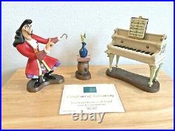 Wdcc Disney Captain Hook Accompaniment To Betrayal Tinker Bell Peter Pan Coa