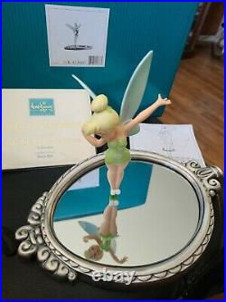 Wdcc Disney Classics Peter Pan Tinker Bell With Mirror Pauses To Reflect 1999