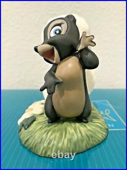 Wdcc Disney Flower & Miss Skunk Knocked For A Loop Walking On Air Box Coa