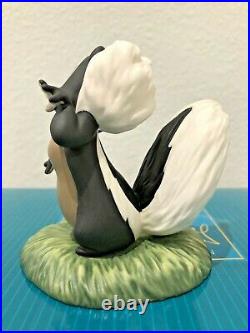 Wdcc Disney Flower & Miss Skunk Knocked For A Loop Walking On Air Box Coa