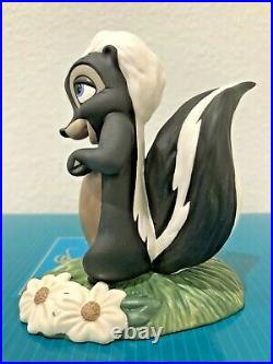 Wdcc Disney Flower & Miss Skunk Knocked For A Loop Walking On Air Box Coa