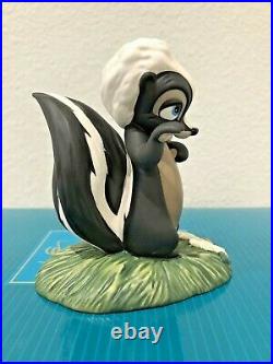 Wdcc Disney Flower & Miss Skunk Knocked For A Loop Walking On Air Box Coa