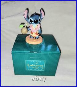 Wdcc Disney Lilo And Stitch Greetings From Paradise Stitch Figurine Box Coa