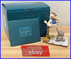 Wdcc Disney Messenger Stork And Dumbo Bundle Of Joy Figure Figurine Box Coa