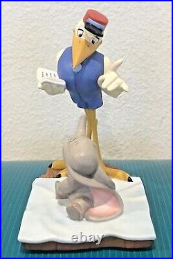 Wdcc Disney Messenger Stork And Dumbo Bundle Of Joy Figure Figurine Box Coa