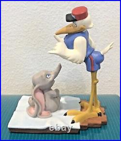 Wdcc Disney Messenger Stork And Dumbo Bundle Of Joy Figure Figurine Box Coa