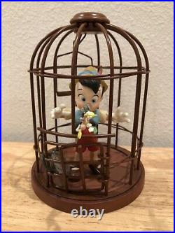 Wdcc Disney Pinocchio And Jiminy Cricket I'll Never Lie Again. Figurine Coa