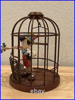 Wdcc Disney Pinocchio And Jiminy Cricket I'll Never Lie Again. Figurine Coa