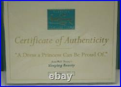 Wdcc Disney Sleeping Beauty A Dress A Princess Can Be Proud Of Mib With Dome