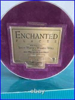 Wdcc Disney Snow White And The Seven Dwarfs Wishing Well 11k412480 Coa Classics