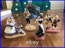 Wdcc Disney The Curse Is Broken Set Rare Beauty And The Beast