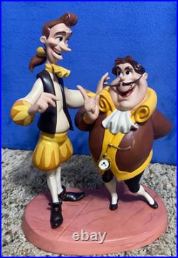 Wdcc Disney The Curse Is Broken Set Rare Beauty And The Beast with COA for Figures