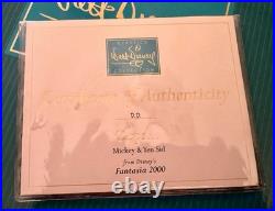 Wdcc Fantasia 2000 Oops Mickey & Yen Sid Production Limited To 2000-new In Box