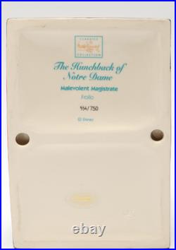 Wdcc Hunchback Of Notre Dame Judge Frollo Malevolent Magistrate Le 554/750