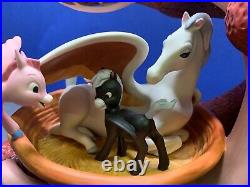 Wdcc Mythic Menagerie Pegasus Family Fantasia Disney #73 Coa New