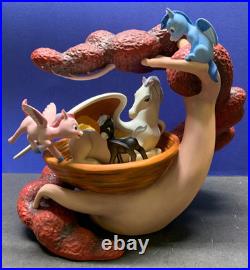 Wdcc Mythic Menagerie Pegasus Family Fantasia Disney New In Box With Coa