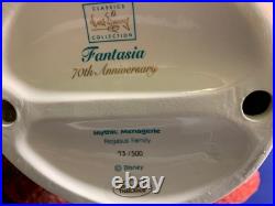 Wdcc Mythic Menagerie Pegasus Family Fantasia Disney New In Box With Coa