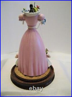 Wdcc Nle# 4323/5000, A Lovely Dress For Cinderelly+ Jaq Miniature + Dome/base