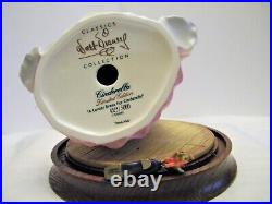 Wdcc Nle# 4323/5000, A Lovely Dress For Cinderelly+ Jaq Miniature + Dome/base