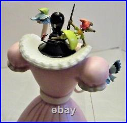 Wdcc Nle# 4323/5000, A Lovely Dress For Cinderelly+ Jaq Miniature + Dome/base