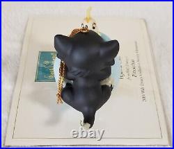 Wdcc Pinocchio Figaro Cleo Purrfect Kiss Ornament Walt Disney Figurine +box/coa