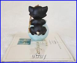 Wdcc Pinocchio Figaro Cleo Purrfect Kiss Ornament Walt Disney Figurine +box/coa