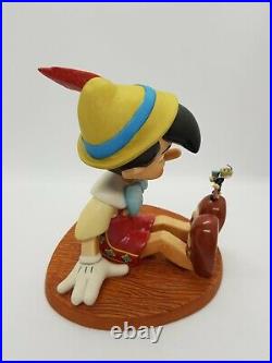 Wdcc Pinocchio Jiminy Cricket Anytime You Need Me Just Whistle