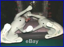 Wdcc Pongo, Perdita Wedding, Disney Figurine Going To Chapel From 101 Dalmations